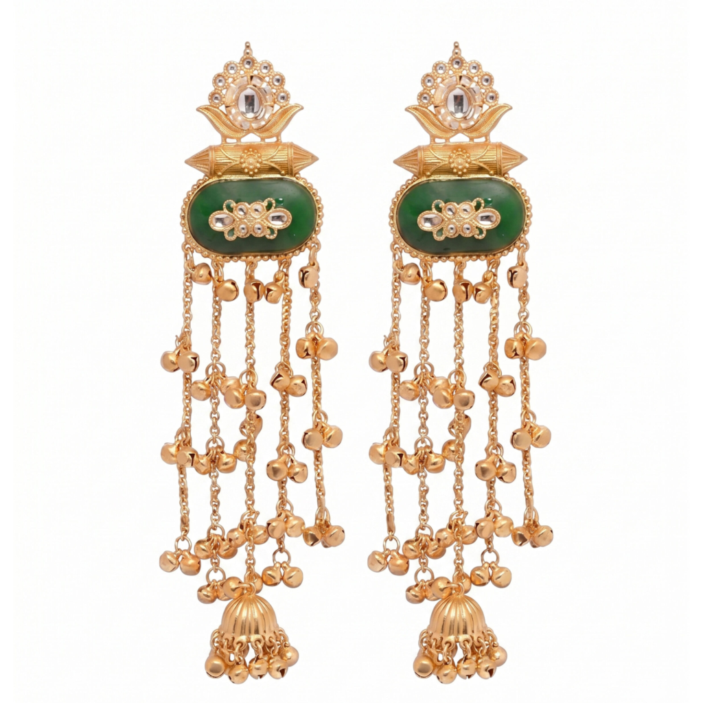 kashmiri jhumka earrings