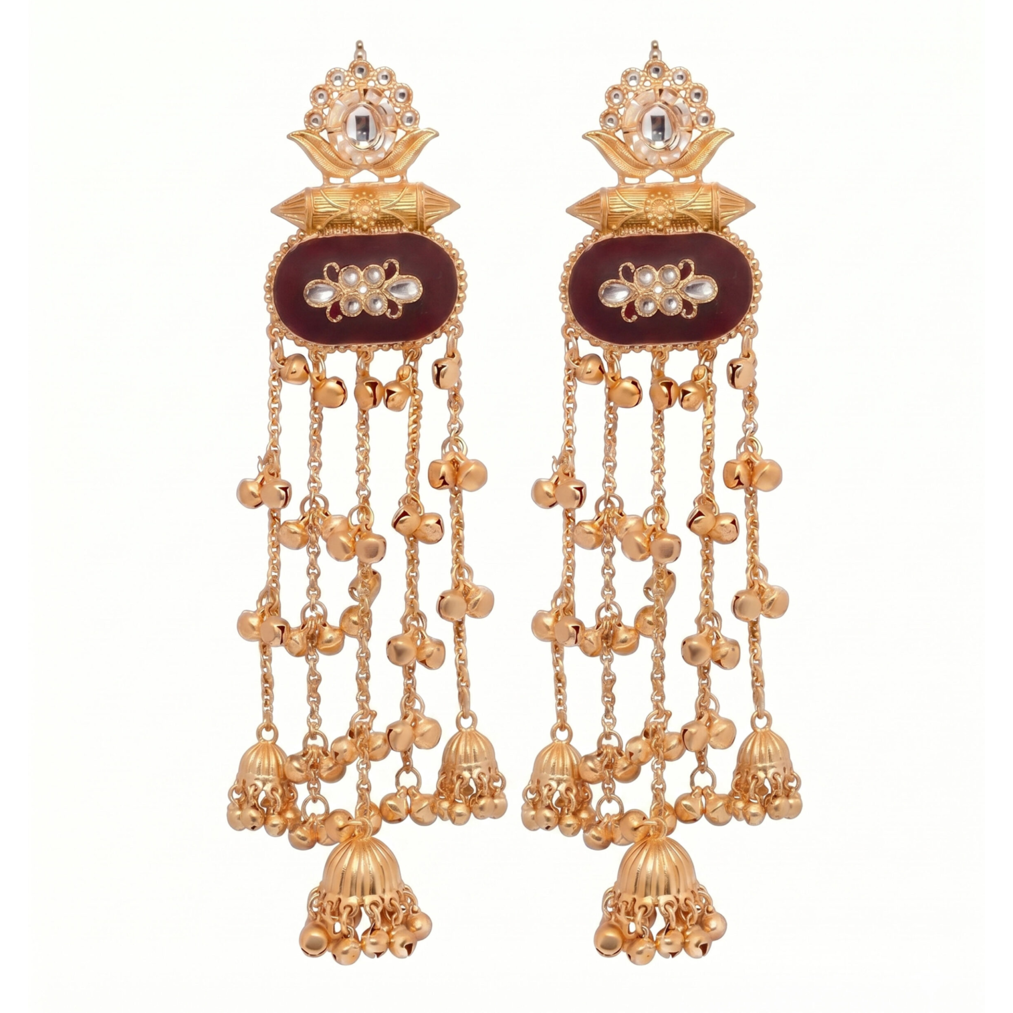 kashmiri jhumka earrings