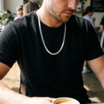 Serpentine Women's & Men's Herringbone Chain Necklace - Image 4