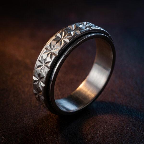 stainless steel spinner ring
