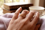 Princess Tiara Gold Plated CZ Crown Women's Adjustable Ring - Image 4