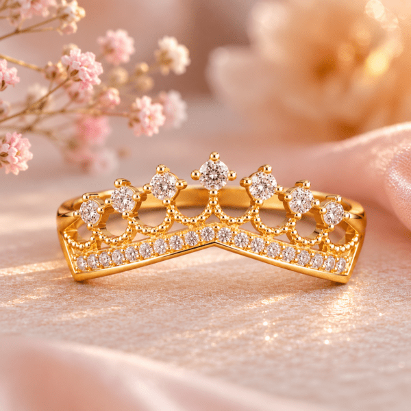 princess crown ring