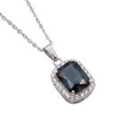 crystal pendant chain