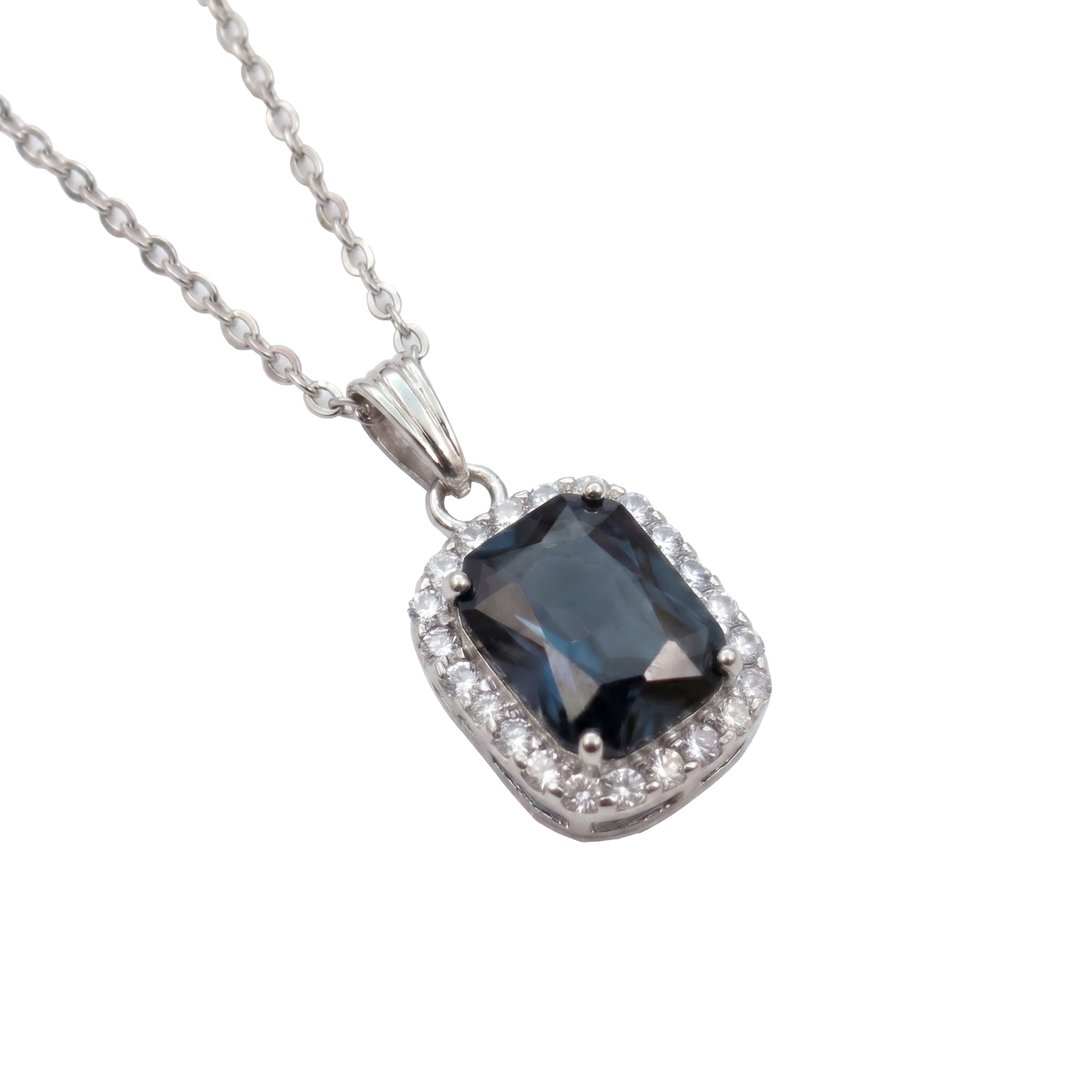 crystal pendant chain