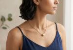 Anti Tarnish Gold Heart Shape Pendant Thin Chain - Image 6