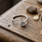 Adjustable Open Ring for Women & Girls with Sparkling Cubic Zirconia Stone | Elegant Minimalist Fashion Ring for DailyWear, Party & Gift