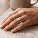 Adjustable Open Ring for Women & Girls with Sparkling Cubic Zirconia Stone | Elegant Minimalist Fashion Ring for DailyWear, Party & Gift - Image 2